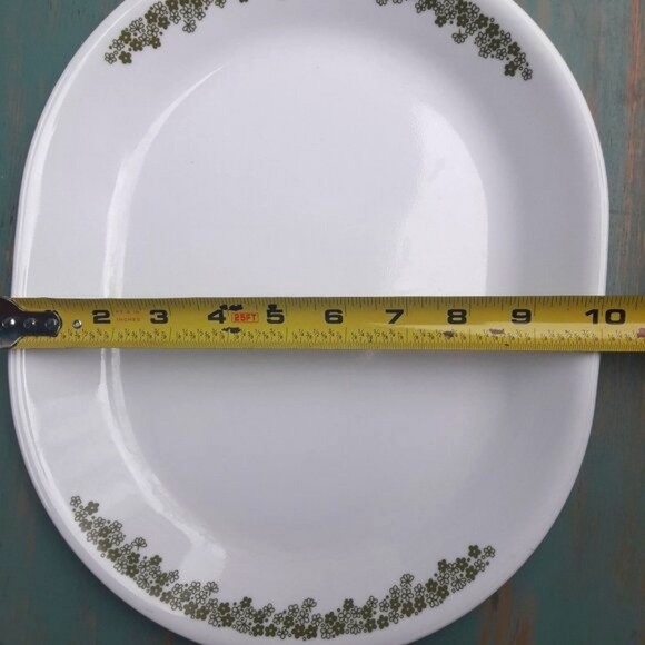 Tray Crazy Daisy Corelle Vintage Large Serving Tray Platter Dishes Ceramic - Picture 7 of 9